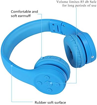 Bluetooth Headphones for Toddlers, Wireless Kids Headphones with Sharing Port, Mic for Boys Girls Travel
