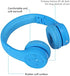 Bluetooth Headphones for Toddlers, Wireless Kids Headphones with Sharing Port, Mic for Boys Girls Travel
