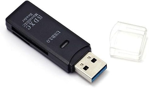 FANTIA 3.0 2 1 USB in HighSpeed Memory Card Reader Adapter for Micro SD SDXC TF T-Flash,for PC, Micro SD Card to USB