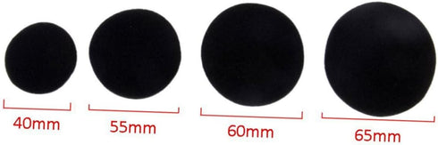 10pcs 40mm Memory Foam Earpads, Soft Foam Speaker Covers Replacement Ear Cushions for Headphones Ear Pads