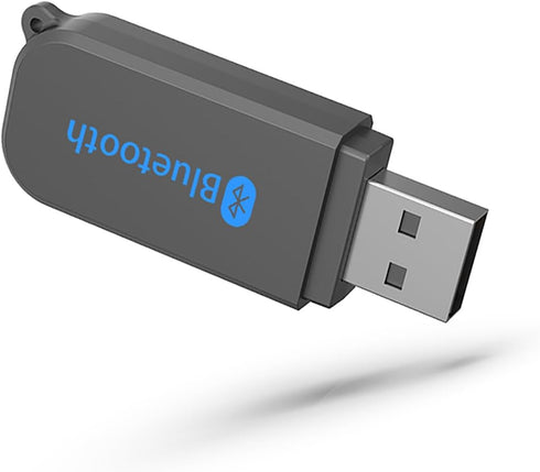 USB Bluetooth Car Adapter, Wireless Audio Adapter Car Kit Music Receiver for Home, Car Stereo Sound System, Portable