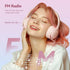 AGPTEK 64GB MP3 M3 2.4 inch 128GB(Pink) Player with Bluetooth, Music Player with Speaker and FM Radio, Touch Buttons