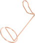 Headset Simple Headphone Stand, Desktop Speaker Stand Accessory, Earphone Supporting Hanger Iron Rose Gold