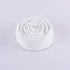 Aory 6 Chandelier Chain Cover Feet,Flannelette White Fabric Cord Cover for Chandelier Wire Decoration and Protector