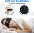 Wireless Bluetooth Sports Headband Headphones, Ultra-Thin HD Stereo for Sleeping, Workout, Meditation, Black