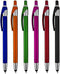 Stylus Pens for Touch Screens & Tablets, Lightweight Click Capacitive Ballpoint Pen, 5 Pack