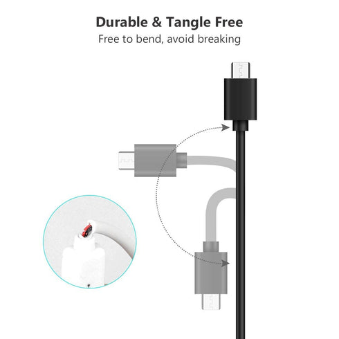 USB Charging Cable for TREBLAB FX100 HD77 HD7, BUGANI M83, AOMAIS GO, iFox iF012 Bluetooth Speakers Power Cord