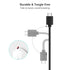 USB Charging Cable for TREBLAB FX100 HD77 HD7, BUGANI M83, AOMAIS GO, iFox iF012 Bluetooth Speakers Power Cord