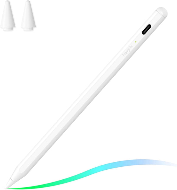Stylus Pen for iPad 2018-2023, Apple Pencil USB C with Palm Rejection, Works with iPad Pro, Air, Mini, and More