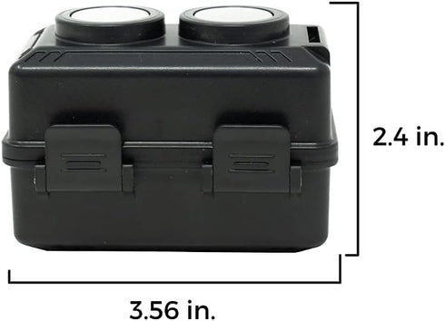 Waterproof Twin Magnetic Case for Optimus 3.0 GPS Tracker - Tracker Not Included