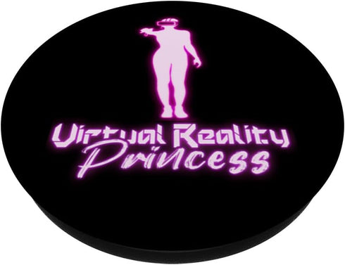 Virtual Reality Princess VR Gaming VR Gamer VR Developer PopSockets Standard PopGrip