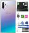 Galaxy Note 10 Plus Back Cover Glass Housing Door Replacement with Camera Lens Parts + Tools (Aura Glow)