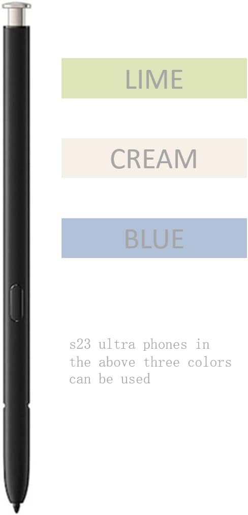 Galaxy S23 Ultra S Pen with Bluetooth, Replacement for Samsung Galaxy S23 Ultra (Cream)