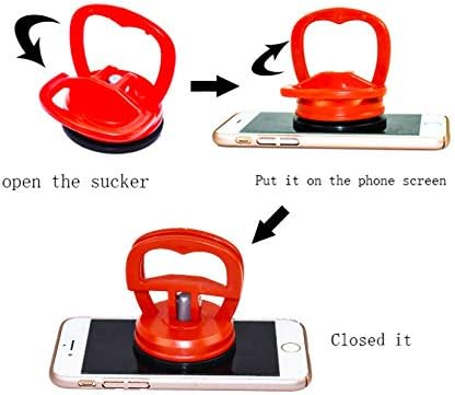 Screen Repair Tool Set of 11, Heavy-Duty Suction Cup, pry Tool, Mobile Phone Repair Tape, Suitable for iPhone, iPad, iMac, MacBook, Tablet, Laptop, Samsung and Other LCD Screen Opening Tools