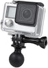 Senmubery 8 7 6 5 Portable Tripod Ball Base for Hero Action Camera for Mounts Motorcycle