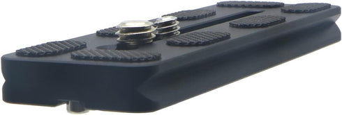 100mm Universal Quick Release QR Plate with 1/4" and 3/8" Mounting Screw for Tripod Mount Ball Head DSLR Camera Arca Swiss Compatible