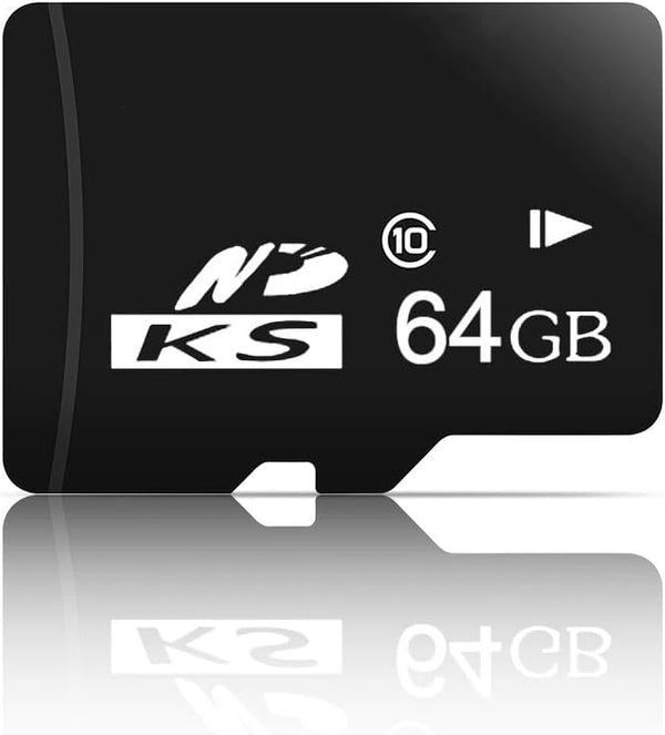 SD Card, 64GB TF Memory Card for Security Camera
