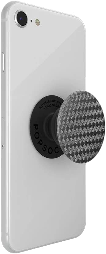 PopSockets Carbonite Weave Phone Grip & Stand - Black
