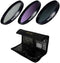 Vivitar VIV-FK3-46 3 Piece Filter Kit - 46mm (Black)