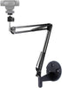 AceTaken 10'' C920s C930 C922x C925e C615 Webcam Ring Light Wall Mount, Streaming Light with Folding Arm Wall Holder