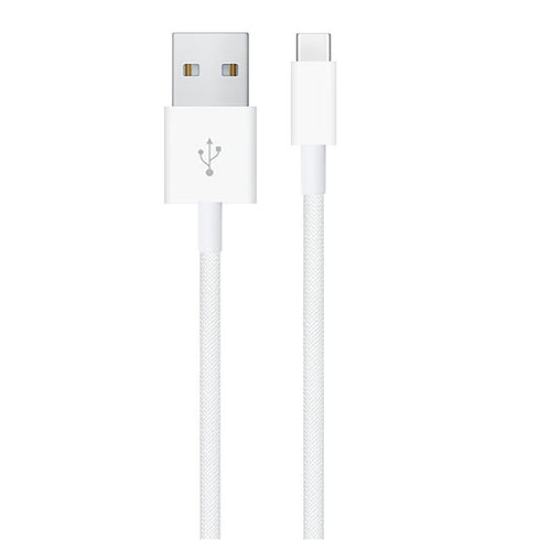 Woven USB to USB C Cable for Apple TV 4K Siri Remote 3rd Generation, Durable USB-C to USB Charging Cable for CarPlay,