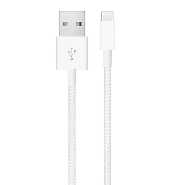 Woven USB to USB C Cable for Apple TV 4K Siri Remote 3rd Generation, Durable USB-C to USB Charging Cable for CarPlay,