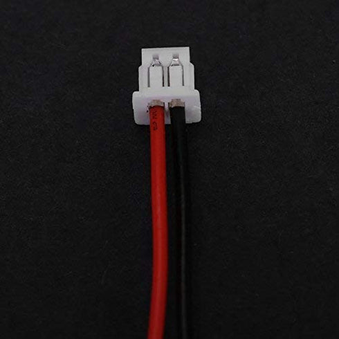 20 Sets/Pack Micro JST 1.25MM 2 Pin Male and Female Connector Plug with Wires Cables