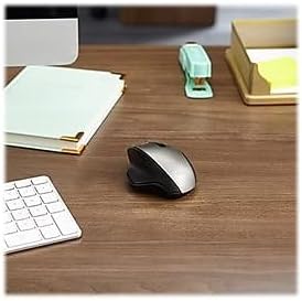 Verbatim Silent Ergonomic Wireless Blue LED Mouse in Graphite