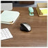 Verbatim Silent Ergonomic Wireless Blue LED Mouse in Graphite