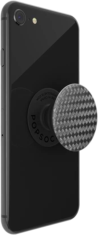 PopSockets Carbonite Weave Phone Grip & Stand - Black
