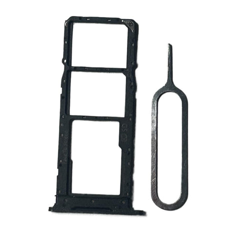 ruichuang A34/A54 Dual SIM Card Tray SD crad Tray solt Holder Compatible with ZTE Blade Black