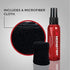 Monster 2 oz. Spray Screen Cleaner Kit with Microfiber Cloth for Electronic Devices, Ideal for iPad and iPhone