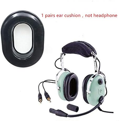 Gel Ear Seals Cushions, Compatible with David Clark H10 Series Aviation Headset, Deluxe Cloth Covers