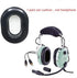 Gel Ear Seals Cushions, Compatible with David Clark H10 Series Aviation Headset, Deluxe Cloth Covers
