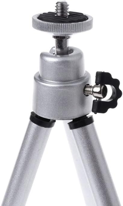 Reflex Camera 5.9-7.9in Lightweight Extendable Mini Tripod Aluminum Desktop Table Stand for Smartphone, GoPro, Webcam