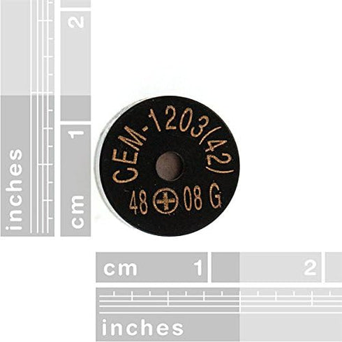 Electronics123.com, Inc. 12mm 2.048kHz Mini Speaker - PC Mount