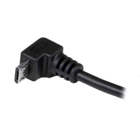 2m 1x 1x (USBAUB2MD), 2m 6 StarTech.com Cord - A to Down Angle Micro B - Down Angled Micro USB Cable - USB A (M), USB