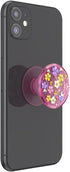 PopSockets Translucent Phone Grip with Expanding Kickstand, for Phone, Translucent PopGrip - Pink Ditsy Floral