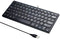 Mini 78 Keys Wired Keyboard with Cover, Computer Keypad for Laptop MAC Windows 10/8/7/Vista/XP (Black)