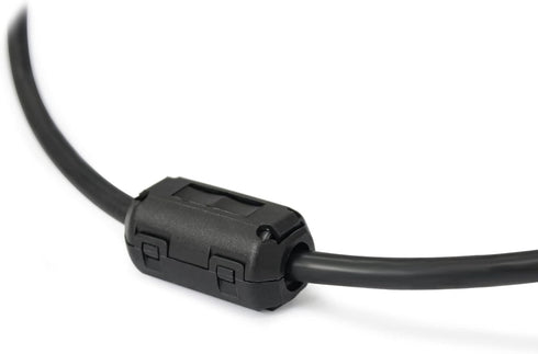TOJOIN 20PCS Ferrite Bead Clip on Ferrite Core RFI EMI Noise Suppressor for Phone, TV, Speaker