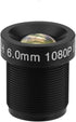 CCTV Camera Lens 6mm, 2 Million Pixels, 24-Hour IR Security Camera Lens, Suitable for 1/3 and 1/4 Inch CCD