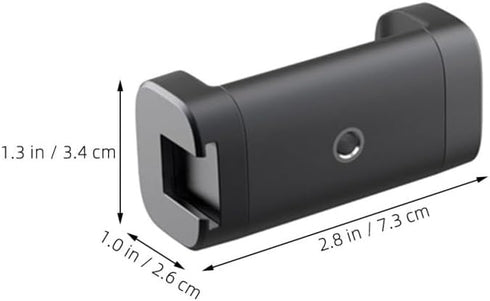 Uonlytech 2Pcs Tripod Phone Clip Holder Smartphone Mount for Live Streaming Photography Supports Landscape Portrait