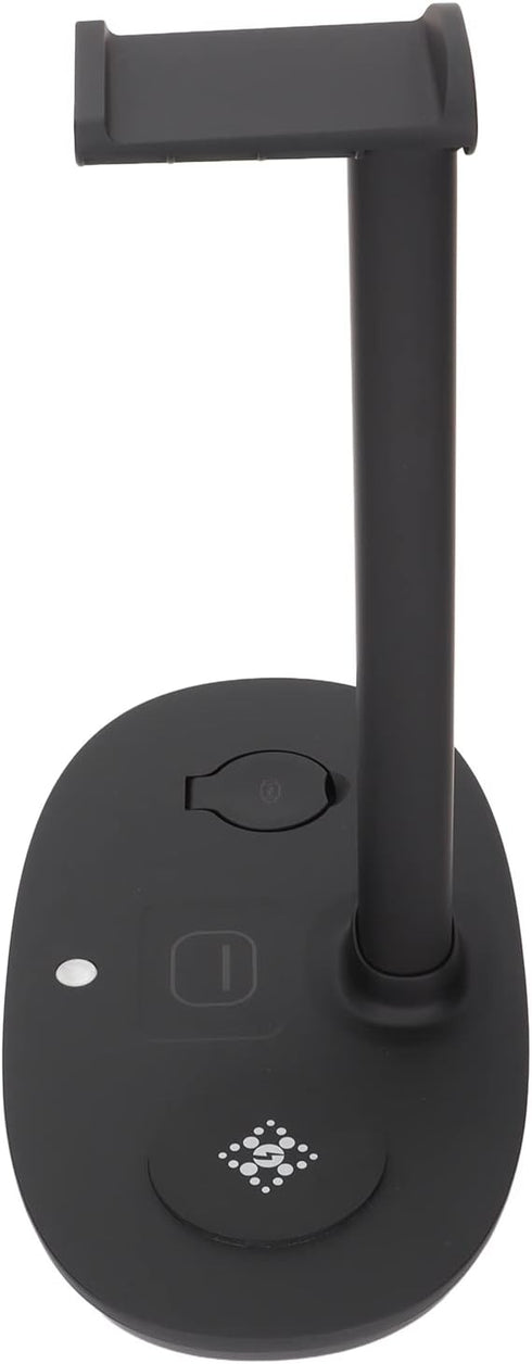 4 in 1 Headphone Stand Charger, Desktop Gaming Headset Holder and Station Dock for iOS & Android, 15W Stable Charger