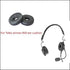 Replacement Ear Cushions Ear Seals Leather Ear Pads for Telex Airman 850 + ANR Pilot Aviation Headset