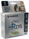 Fujifilm Media 25302910 DVD-R Camcorder 2.8GB 60 Minutes Double Sided Jewel HT -