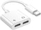 USB C Adapter for Headphones 2-in-1, USB C to Dual Headphone and Charger Adapter Splitter for MacBook Pro.