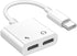 USB C Adapter for Headphones 2-in-1, USB C to Dual Headphone and Charger Adapter Splitter for MacBook Pro.