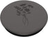 Gray Floral Flower Wildflower PopSockets Standard PopGrip