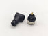 Power Connectors M12 5 Pin Angled Female Socket, Waterproof Screw Assembly Plug