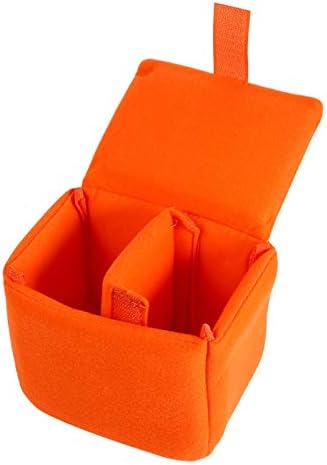 Zerone Waterproof Camera Bag, Shockproof Padded DSLR Camera Bags Insert Case, Organizer with Hook and Loop for Storage